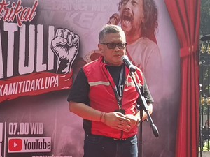 Kata Hasto soal Peluang PDIP Usung Anies Cagub Jakarta