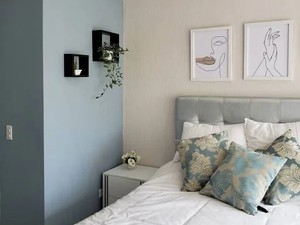 5 Inspirasi Kombinasi Dua Warna Cat Dinding buat Kamar Tidur Stylish