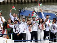 8 Atlet Palestina Ikut Olimpiade Paris, Bawa Pesan untuk Dunia