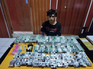 Kuli Asal Sragen Edarkan 7.068 Butir Pil Koplo di Ngawi