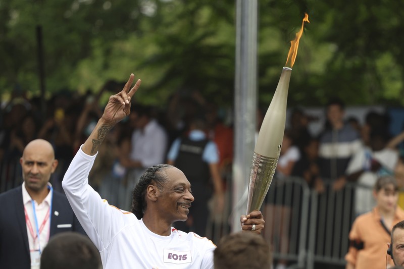 Pembukaan Olimpiade Paris 2024. (FRANCOIS-XAVIER MARIT/Pool via REUTERS)