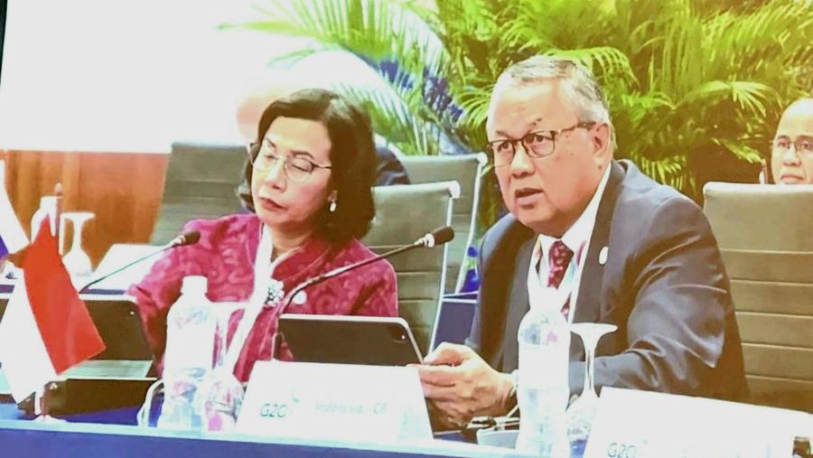 Menteri Keuangan RI, Sri Mulyani Indrawati dan Gubernur Bank Indonesia, Perry Warjiyo. ( Dok. Bank Indonesia)