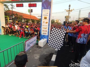 Bhayangkara Run Pungkasi Kegiatan Hari Bhayangkara 2024 di Sidoarjo