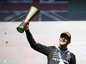Hasil F1 GP Belgia: George Russell Ungguli Hamilton, Mercedes Finis 1-2