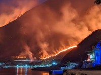 Duh! Kawasan Bukit di Danau Toba Terbakar