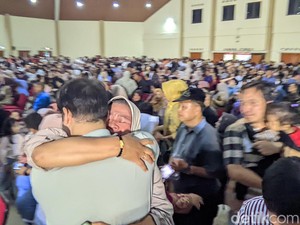 Momen Haru Keluarga Catar Akpol di Pengumuman Sidang Akhir Seleksi