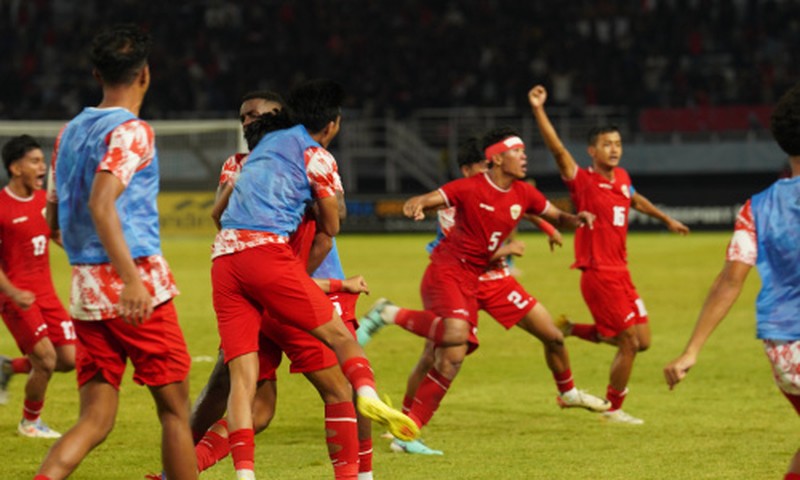Pertandingan tImnas Indonesia U-19 vs Malaysia U-19 di Stadion Glora Bung Tomo (GBT), Surabaya, Jawa Timur, Sabtu (27/7/2024). (Dok. PSSI) Pertandingan tImnas Indonesia U-19 vs Malaysia U-19 di Stadion Glora Bung Tomo (GBT), Surabaya, Jawa Timur, Sabtu (27/7/2024). (Dok. PSSI)