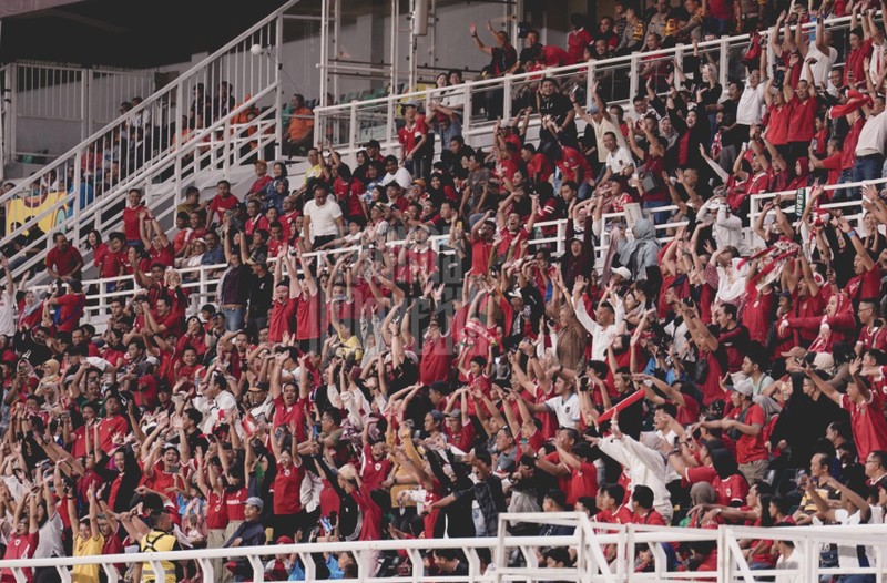 Pertandingan tImnas Indonesia U-19 vs Malaysia U-19 di Stadion Glora Bung Tomo (GBT), Surabaya, Jawa Timur, Sabtu (27/7/2024). (Dok. PSSI)