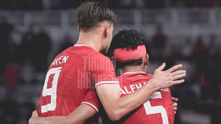 Pertandingan tImnas Indonesia U-19 vs Malaysia U-19 di Stadion Glora Bung Tomo (GBT), Surabaya, Jawa Timur, Sabtu (27/7/2024). (Dok. PSSI)
