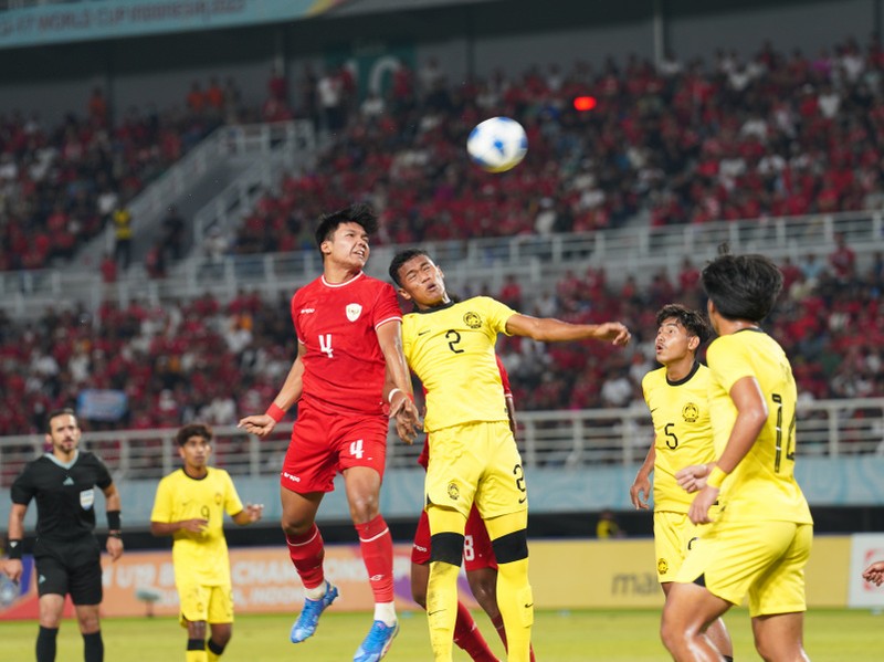 Pertandingan tImnas Indonesia U-19 vs Malaysia U-19 di Stadion Glora Bung Tomo (GBT), Surabaya, Jawa Timur, Sabtu (27/7/2024). (Dok. PSSI)