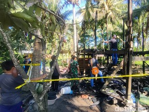 Kompor Meledak Picu Kebakaran, Kakak-Adik di Polman Tewas
