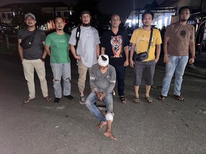1 Buronan Pencurian Uang Rp 1 Miliar di Pangkalpinang Ditangkap, Pelaku Ditembak