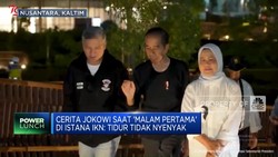 Cerita Jokowi Saat 'Malam Pertama' di Istana IKN: Tidur Tidak Nyenyak