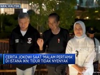 Cerita Jokowi Saat 'Malam Pertama' di Istana IKN: Tidur Tidak Nyenyak
