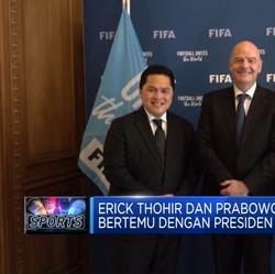 Erick Thohir & Prabowo Subianto Bertemu Presiden FIFA, Bahas Apa?