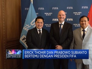 Erick Thohir & Prabowo Subianto Bertemu Presiden FIFA, Bahas Apa?
