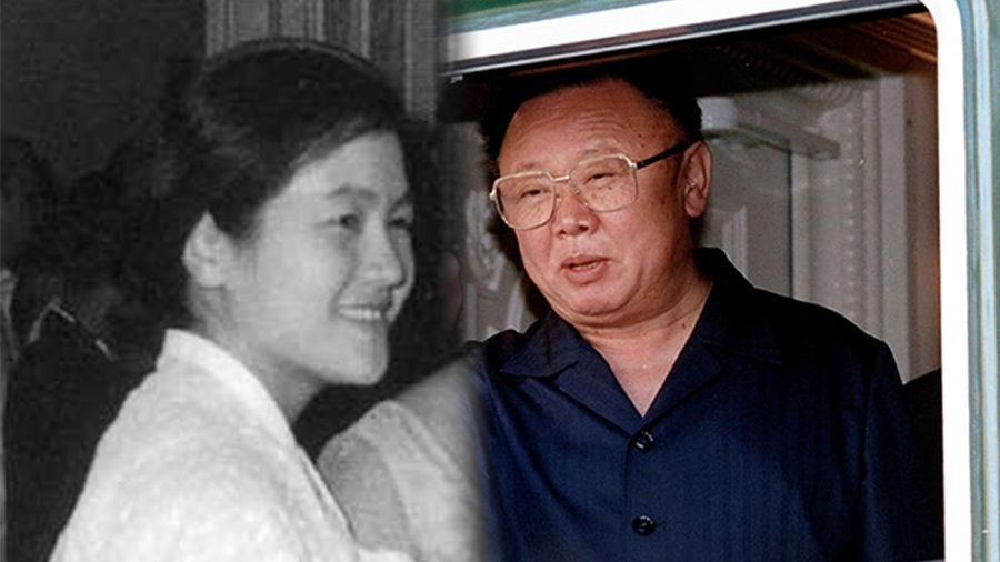 Foto kolase Song Hye-Rim dan Kim Jong Il. (Dok. nkleadershipwatch.org & AP Photo)