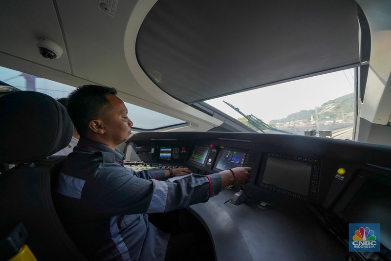 Kerecepat Woosh. (CNBC Indonesia/Martyasari RIzky)