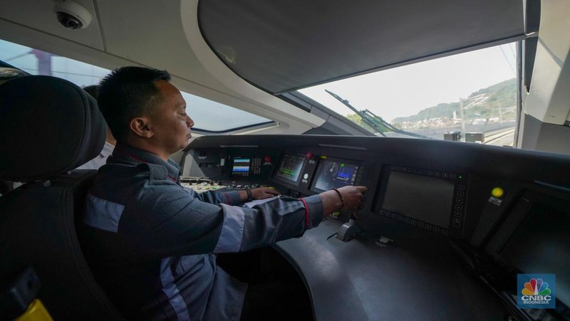 Kerecepat Woosh. (CNBC Indonesia/Martyasari RIzky)