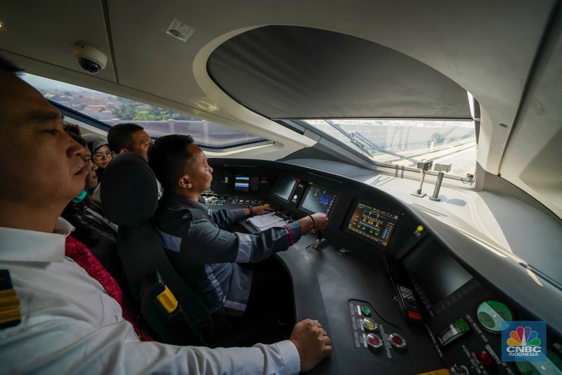 Kerecepat Woosh. (CNBC Indonesia/Martyasari RIzky)