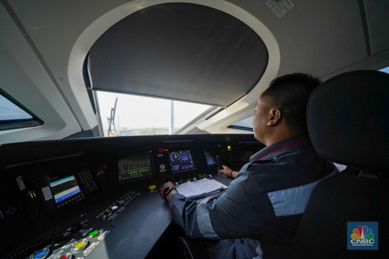 Kerecepat Woosh. (CNBC Indonesia/Martyasari RIzky)