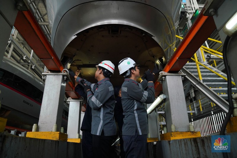 Kerecepat Woosh. (CNBC Indonesia/Martyasari RIzky)