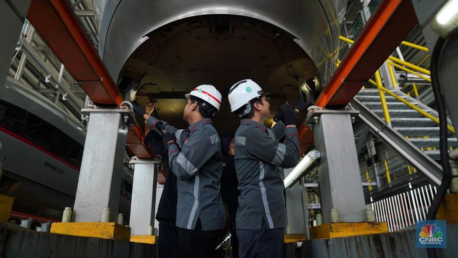 Kerecepat Woosh. (CNBC Indonesia/Martyasari RIzky)