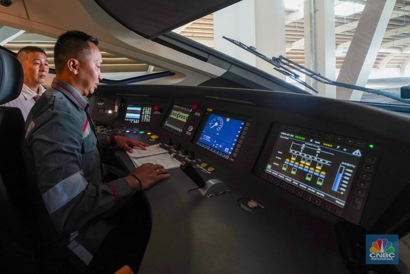 Kerecepat Woosh. (CNBC Indonesia/Martyasari RIzky)