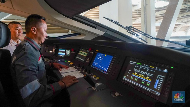 Kerecepat Woosh. (CNBC Indonesia/Martyasari RIzky)
