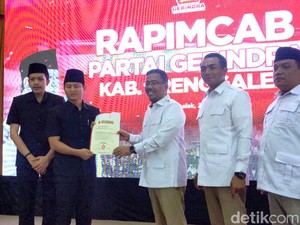 Petahana Arifin-Syah Kantongi Rekom Gerindra di Pilbup Trenggalek