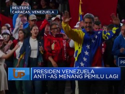 Video: Presiden Venezuela Anti AS Menang Pemilu Lagi