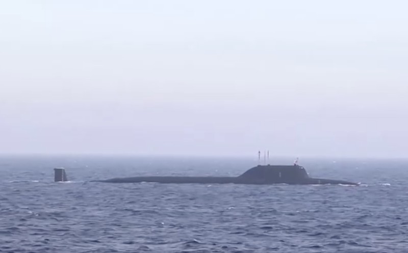 Angkatan Laut Rusia menggelar latihan dengan melibatkan armadanya. (Russian Defence Ministry/Handout via REUTERS)