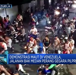 Video: Tolak Maduro Menang Pilpres, Unjuk Rasa Pecah di Venezuela