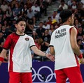 Detik-Detik Fajar/Rian Lolos ke Perempat Final Olimpiade Prancis 2024
