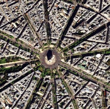 Potret dari Satelit Suasana Pagelaran Olimpiade Paris 2024