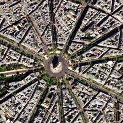 Potret dari Satelit Suasana Pagelaran Olimpiade Paris 2024