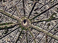 Potret dari Satelit Suasana Pagelaran Olimpiade Paris 2024
