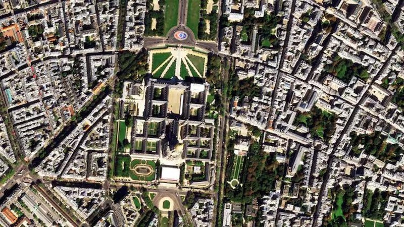 Gambar satelit Olimpiade Paris 2024. (Dok. ESA via Detikcom)