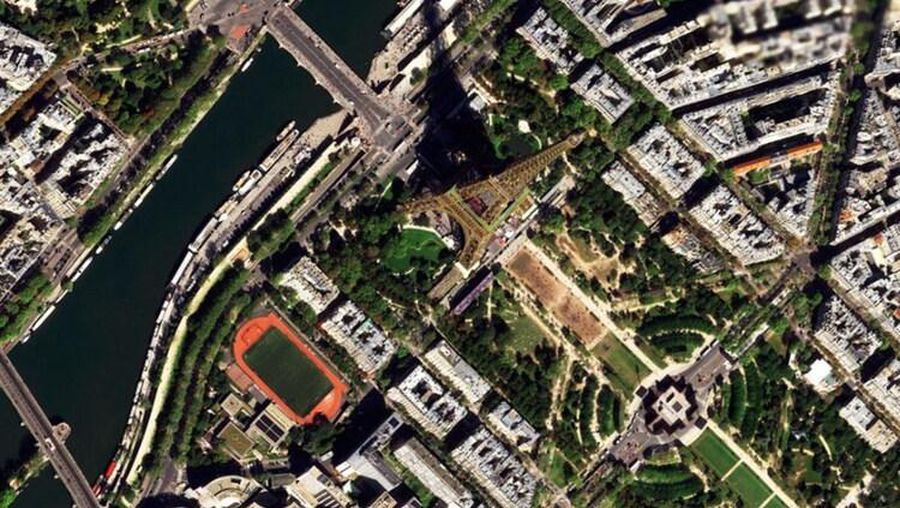 Gambar satelit Olimpiade Paris 2024. (Dok. ESA via Detikcom)