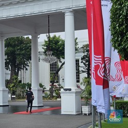 Begini Suasana Istana Kepresidenan Jakarta Saat Jokowi Ngantor di IKN