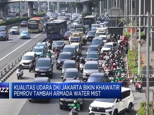 Kualitas Udara Jakarta Bikin Khawatir, Pemrov Tambah Armada Water Mist