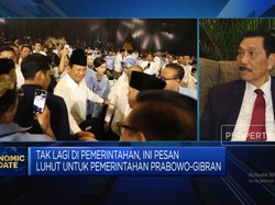 Luhut Bicara Nasib Megaproyek Jokowi Hingga "Jabatannya" Era Prabowo