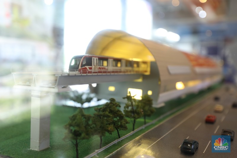 Pameran Railwaytech Indonesia di Jakarta, Selasa (30/7/2024). (CNBC Indonesia/Tri Susilo) Pameran Railwaytech Indonesia di Jakarta, Selasa (30/7/2024). (CNBC Indonesia/Tri Susilo)