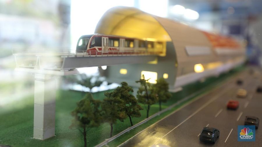 Pameran Railwaytech Indonesia di Jakarta, Selasa (30/7/2024). (CNBC Indonesia/Tri Susilo)