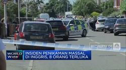 Video: Penikaman Massal di Inggris, 8 Orang Terluka