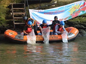 Dukung Pemulihan Ekosistem Sungai Ciliwung, PGN Angkut 7.956 Kg Sampah