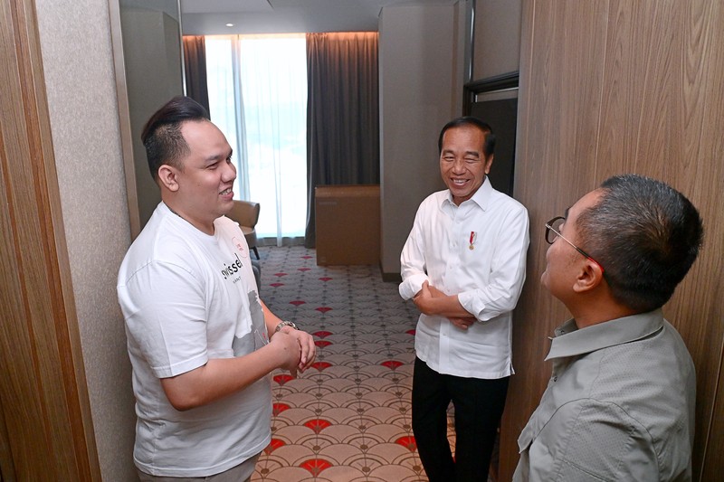 Desaiin Garuda Istana Negara Ibu Kota Baru (Instagram/@Jokowi) Desaiin Garuda Istana Negara Ibu Kota Baru (Instagram/@Jokowi)