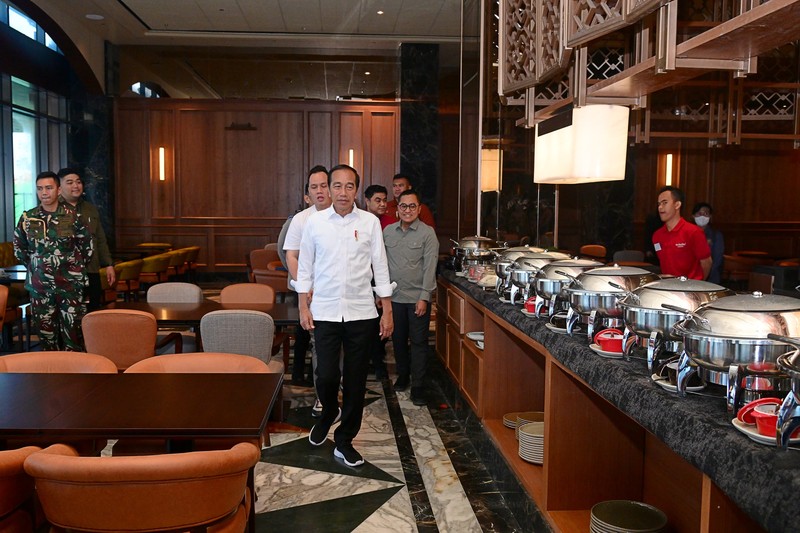 Desaiin Garuda Istana Negara Ibu Kota Baru (Instagram/@Jokowi) Desaiin Garuda Istana Negara Ibu Kota Baru (Instagram/@Jokowi)