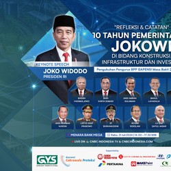 Bawa Kemajuan, Simak Refleksi & Catatan 10 Tahun Kepemimpinan Jokowi