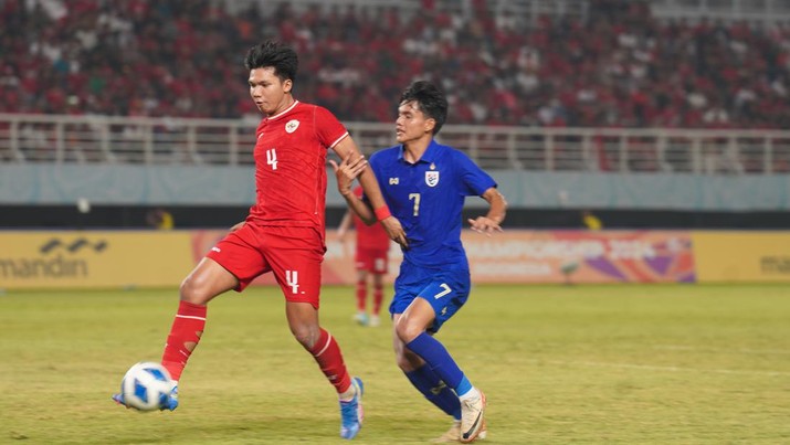 Timnas Indonesia U-19 berhasil menaklukkan Thailand U-19 dengan skor 1-0 di laga final Piala AFF U-19. Hasil itu mengantarkan Indonesia juara Piala AFF U-19 edisi 2024. (Dok. PSSI)